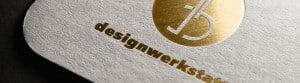 Logo Designwerkstatt als Beispiel für die Identität eines Unternehmens