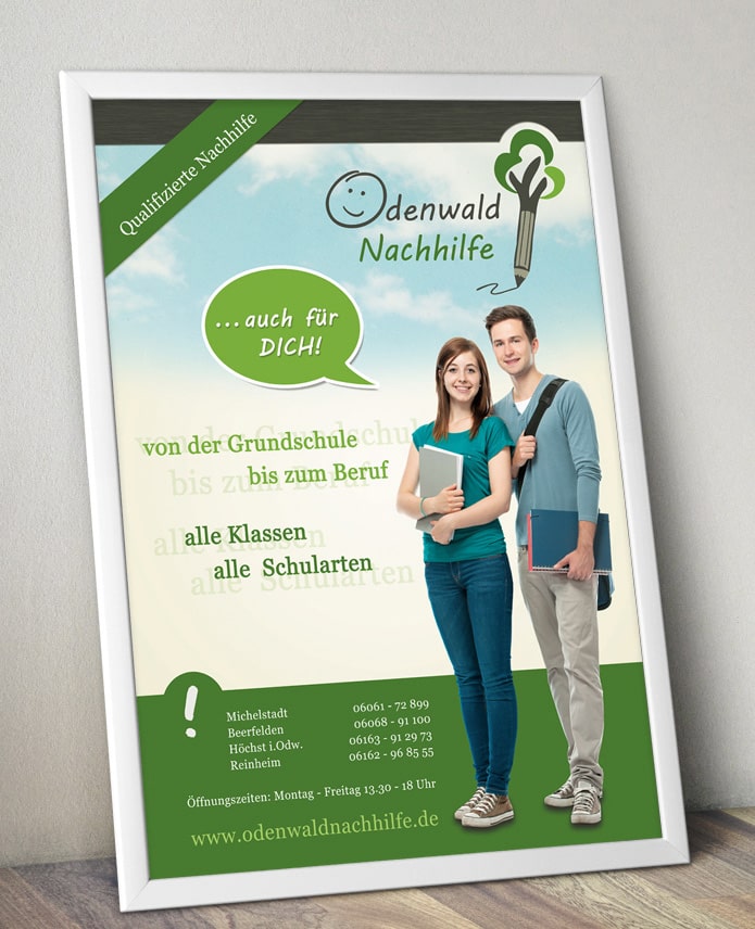 Plakat Odenwaldnachhilfe